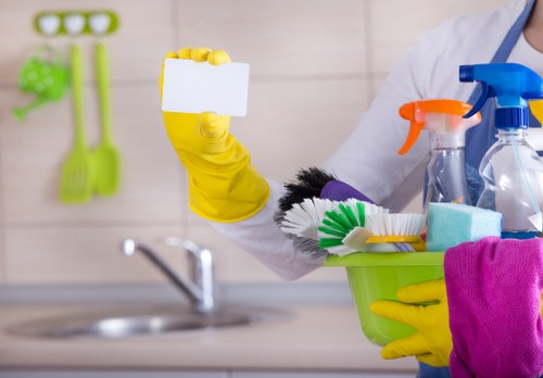 Regular house cleaning service in a family property near Uxbridge