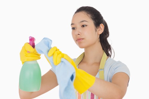Local cleaning team handling move-out cleaning near Uxbridge town centre