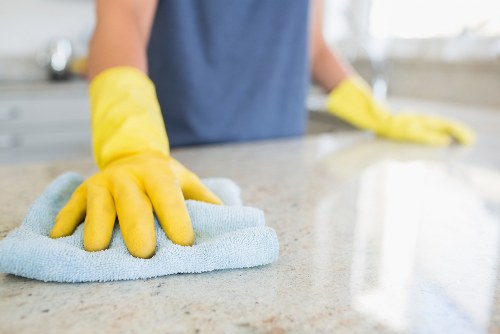 Uxbridge carpet cleaning staff carrying out a careful, controlled clean